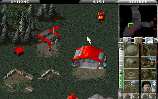 Base setup in Command & Conquer: Red Alert - Red Dawn