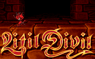 Mutt facing a room challenge in Litil Divil